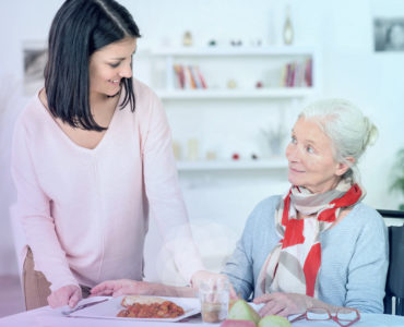 Home Care, Caregivers, Mealtime Support, Assistance with Eating, Food
